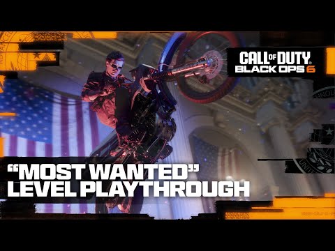 Black Ops 6 at gamescom - “Most Wanted” Campaign Level Playthrough